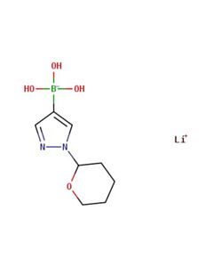 Astatech LITHIUM TRIHYDROXY(1-(TETRAHYDRO-2H-PYRAN-2-YL)-1H-PYRAZOL-4-YL)BORATE; 1G; Purity 95%; MDL-MFCD26404008